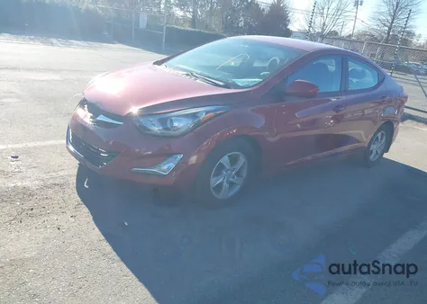 2014 Hyundai Elantra Se z USA, uszkodzony, nr VIN 5NPDH4AE6EH491034